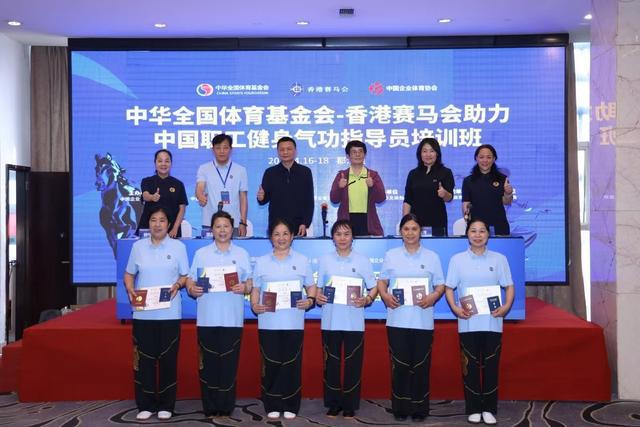 中国职工健身气功指导员培训班在都江堰结业(图2)